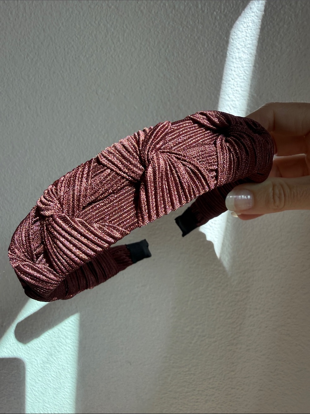 Tasha interlock knotted headband Nordstrom